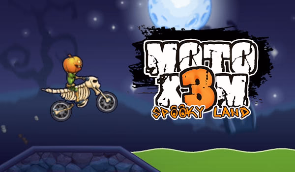 Moto X3M Spooky Land