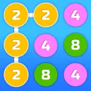 2-4-8 : link identical numbers