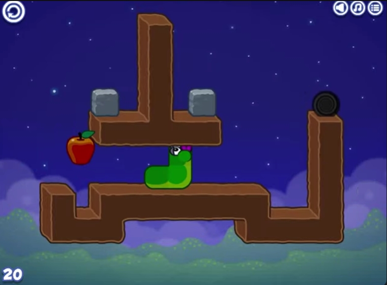 How To Beat Apple Worm Level 20