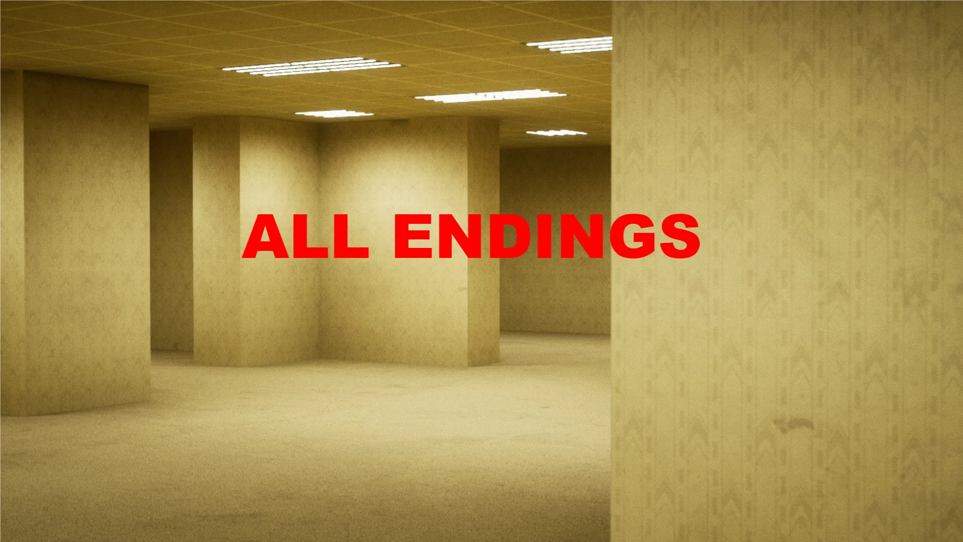 Escape the Backrooms 1.0 Endings: A Comprehensive Guide to All Final Outcomes