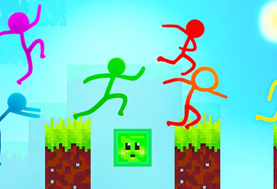 Stickman Parkour 2: Lucky Block
