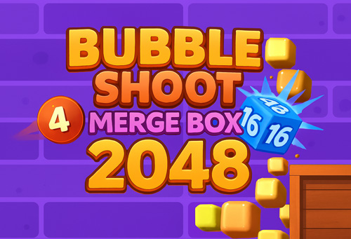 Bubble Shoot Merge Box 2048