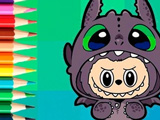 Coloring with Labubu