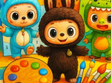 Labubu: Color by Numbers
