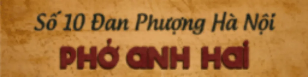 hai pho restaurant